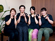 女性スタッフたち